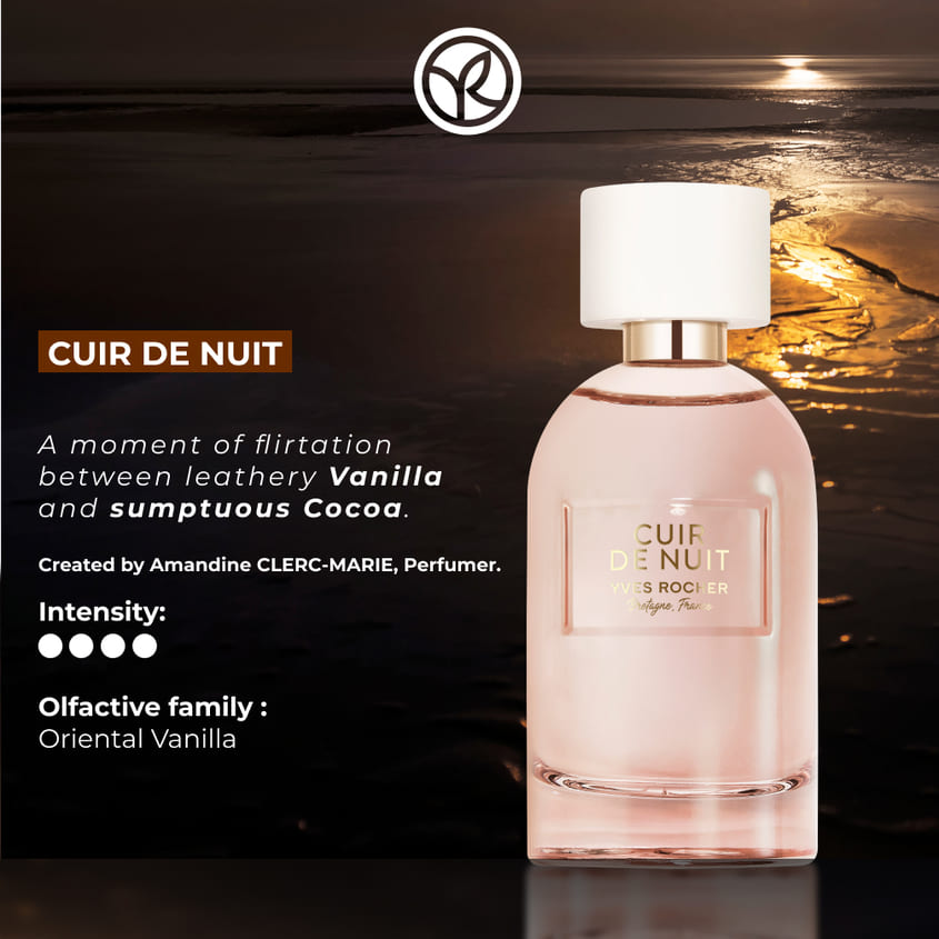 YVES ROCHER CUIR DE NUIT EDP 100ML – free delivery