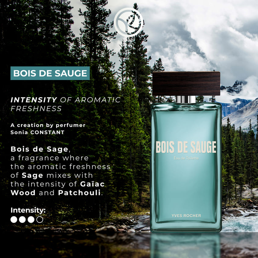 YVES ROCHER BOIS DE SAUGE EDT 100ML – متجر إلكتروني