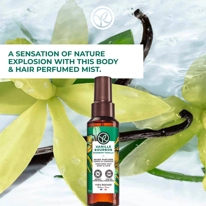 Perfumed Mist Body & Hair Bourbon Vanilla