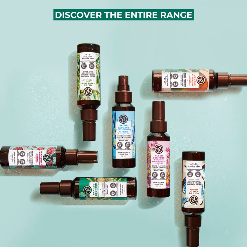 Perfumed Mist Body & Hair Bourbon Vanilla