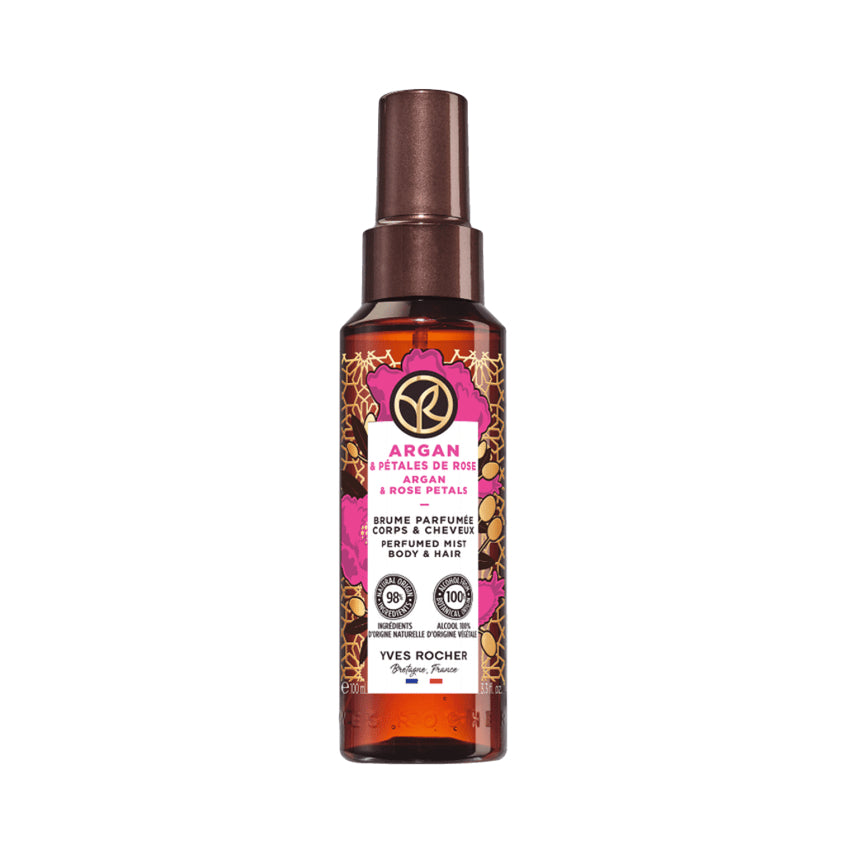 YVES ROCHER ARGAN & ROSE PETALS BODY/HAIR MIST 100ML – photo 5