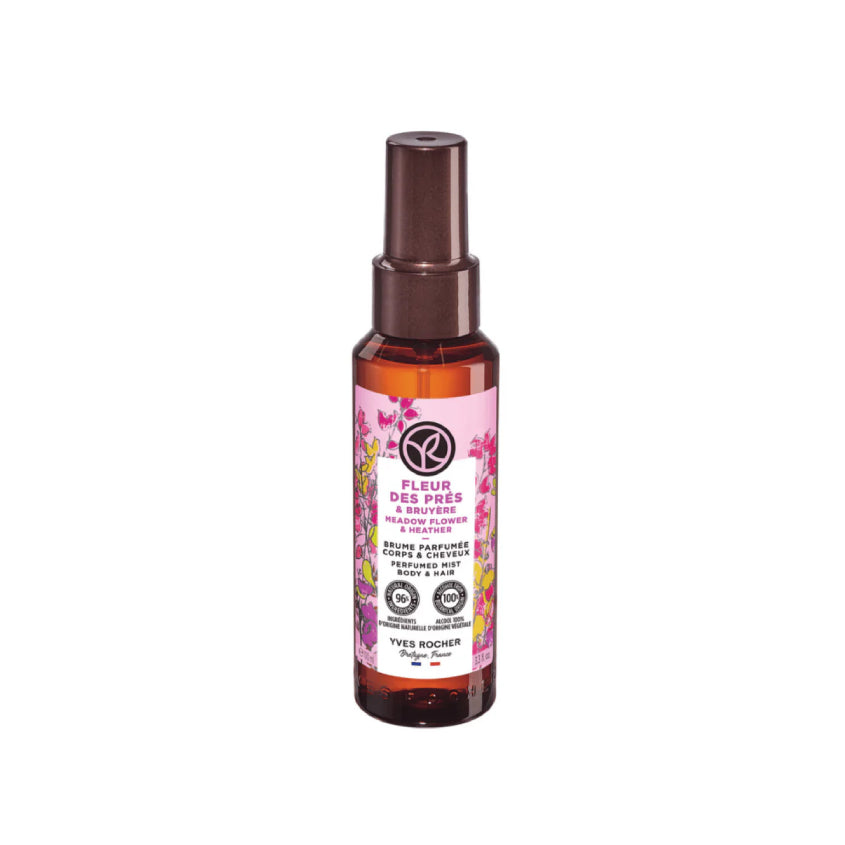 YVES ROCHER Perfumed Mist Body & Hair Headow Flower & Heather