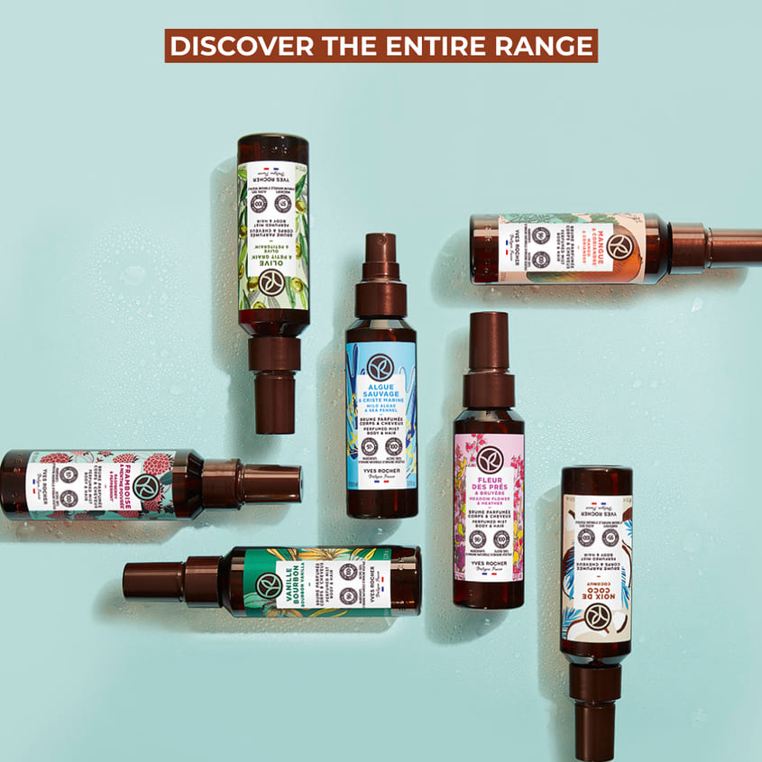 YVES ROCHER COCONUT BODY/HAIR MIST 100ML – توصيل مجاني