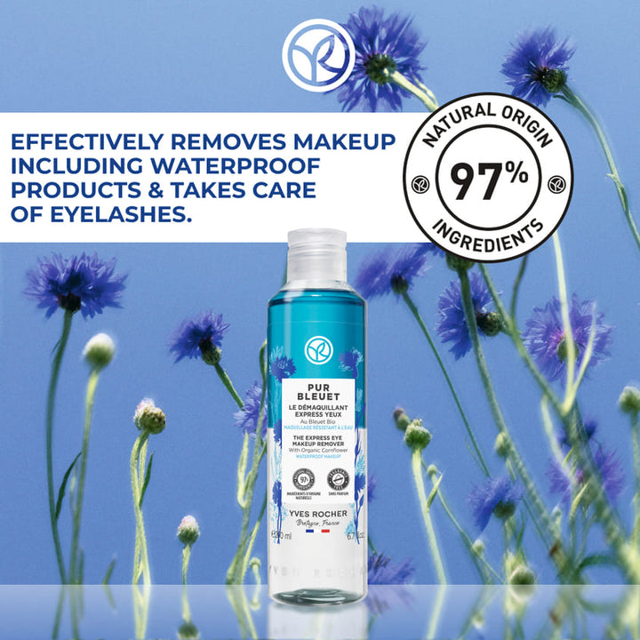 The Express Eyes Makeup Remover Pur Bleuet