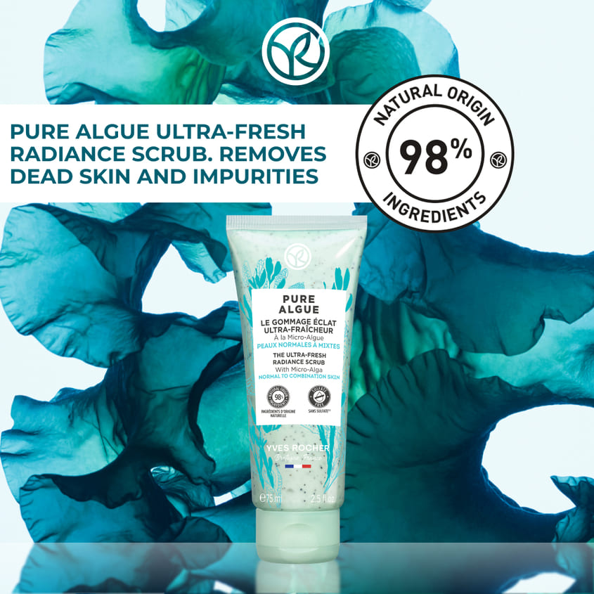 The Ultra-Fresh Radiance Scrub Pure Algue