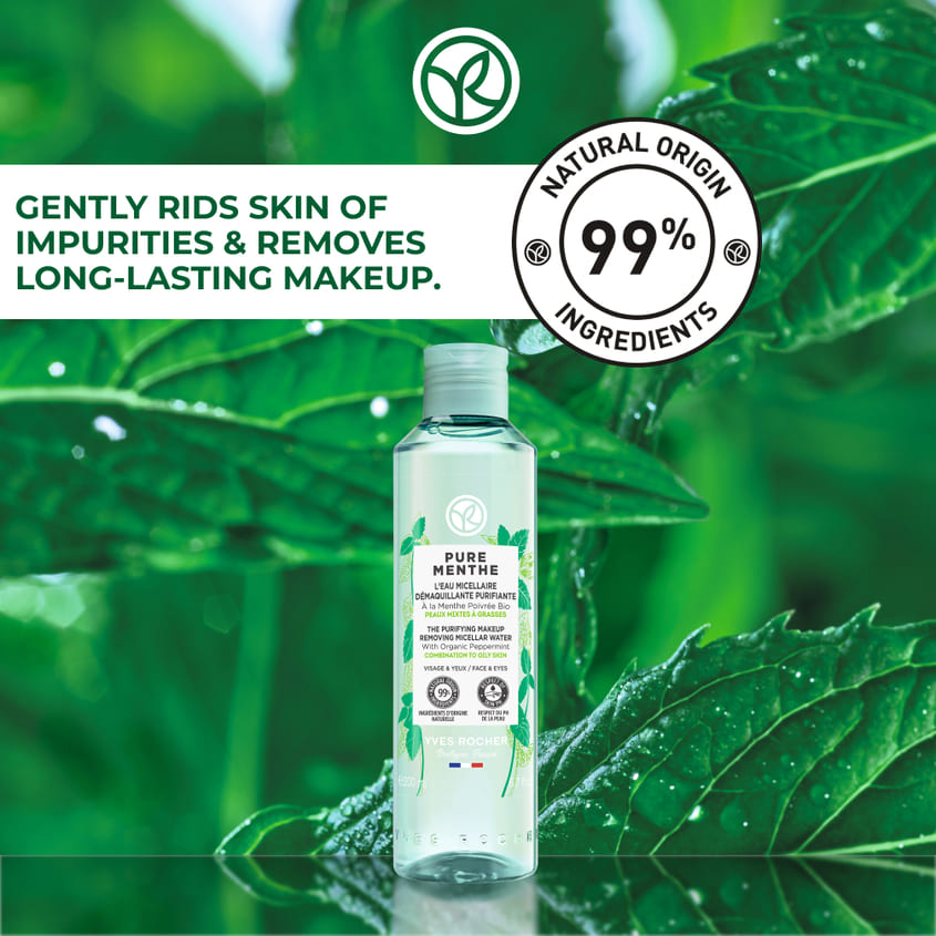 The Purifying Makeup Removing Micellar Water Pure Menthe
