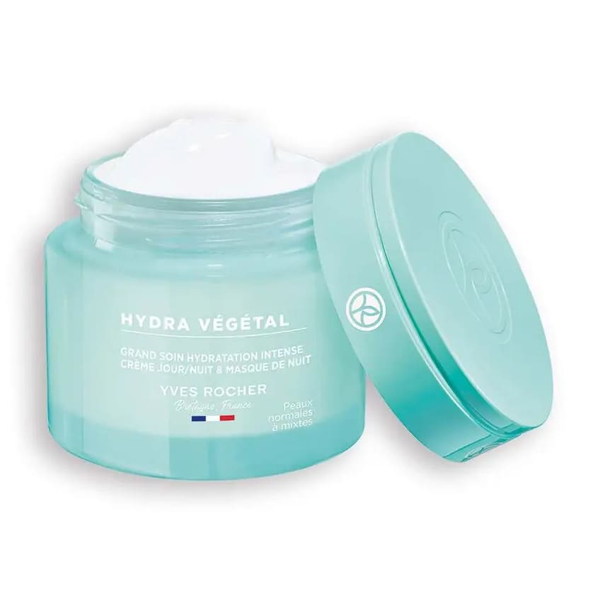 Intense Moisturizing Care Night Cream & Night Mask Hydra Vegetal