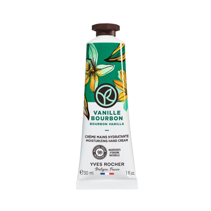 YVES ROCHER HAND CREAM BOURBON VANILLA 30ML TUBE – free delivery