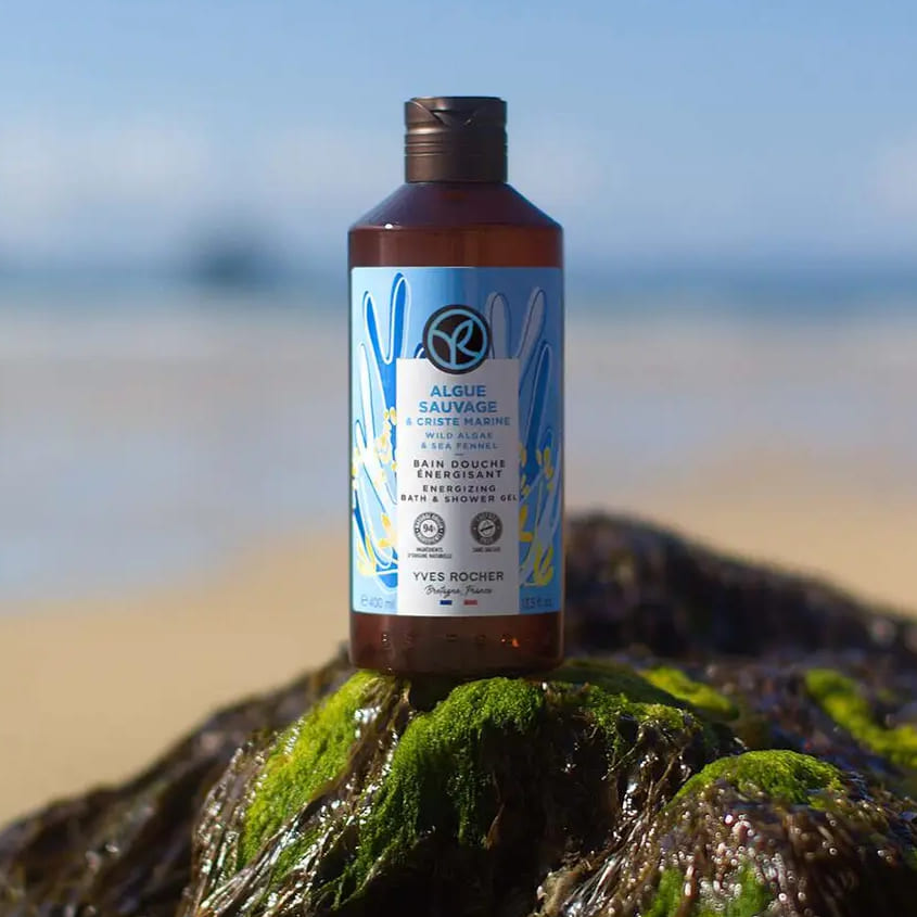 Energizing Bath And Shower Gel Wild Algae & Sea Fennel