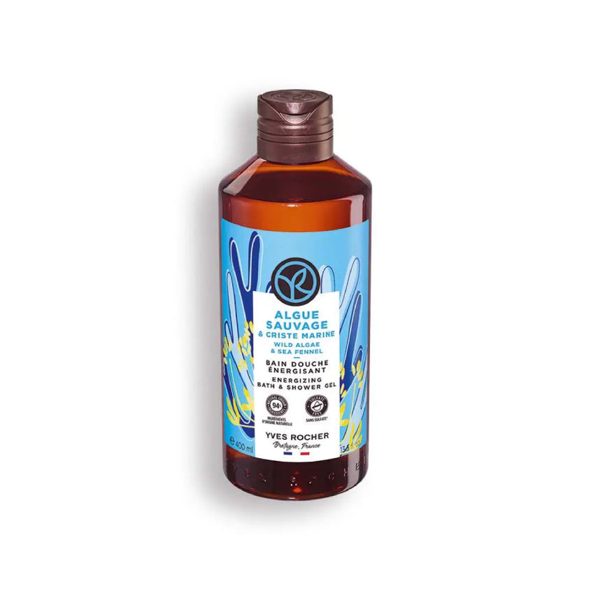 Energizing Bath And Shower Gel Wild Algae & Sea Fennel