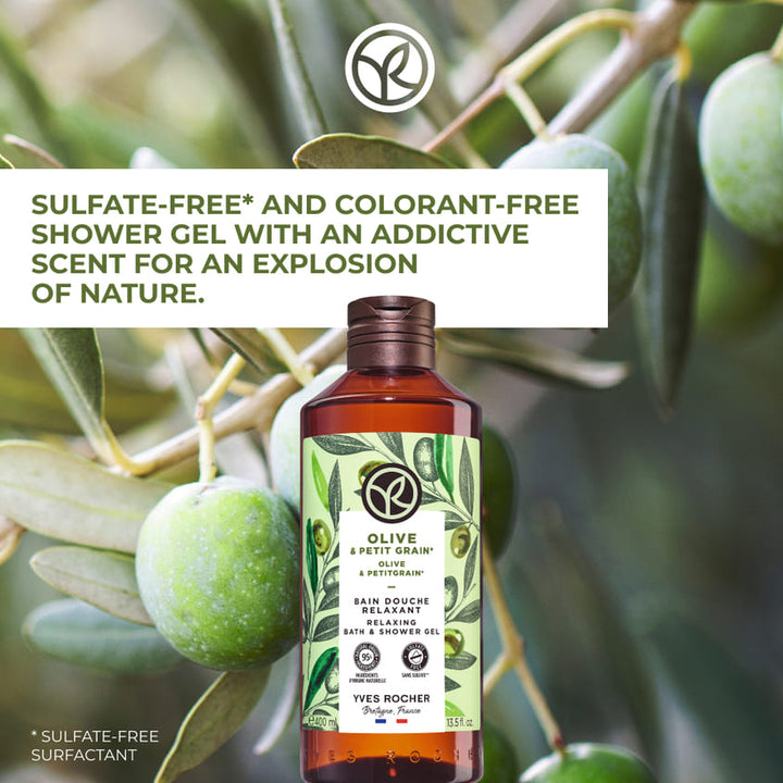 Relaxing Bath And Shower Gel Olive & Petitgrain