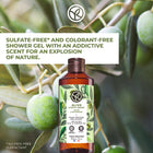 Relaxing Bath And Shower Gel Olive & Petitgrain
