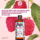 Energizing Bath And Shower Gel Raspberry & Peppermint