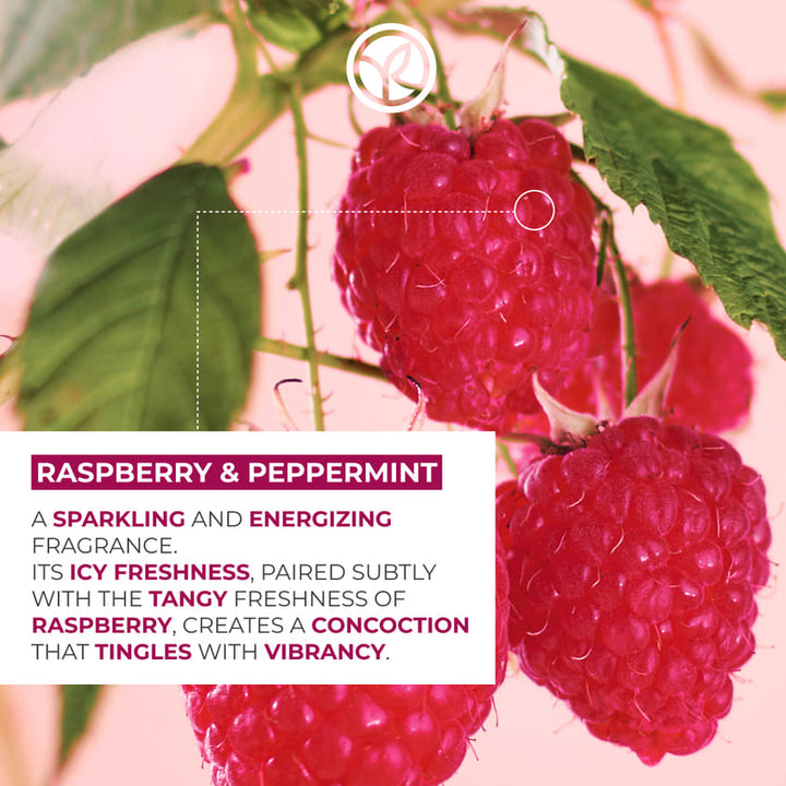 Energizing Bath And Shower Gel Raspberry & Peppermint