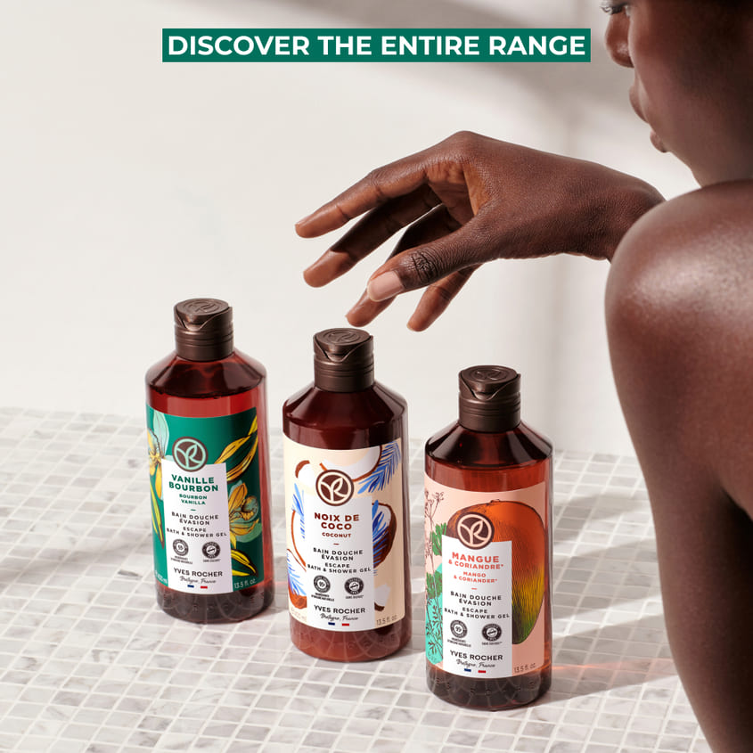 BATH AND SHOWER GEL BOURBON VANILLA 400ML BOTTLE