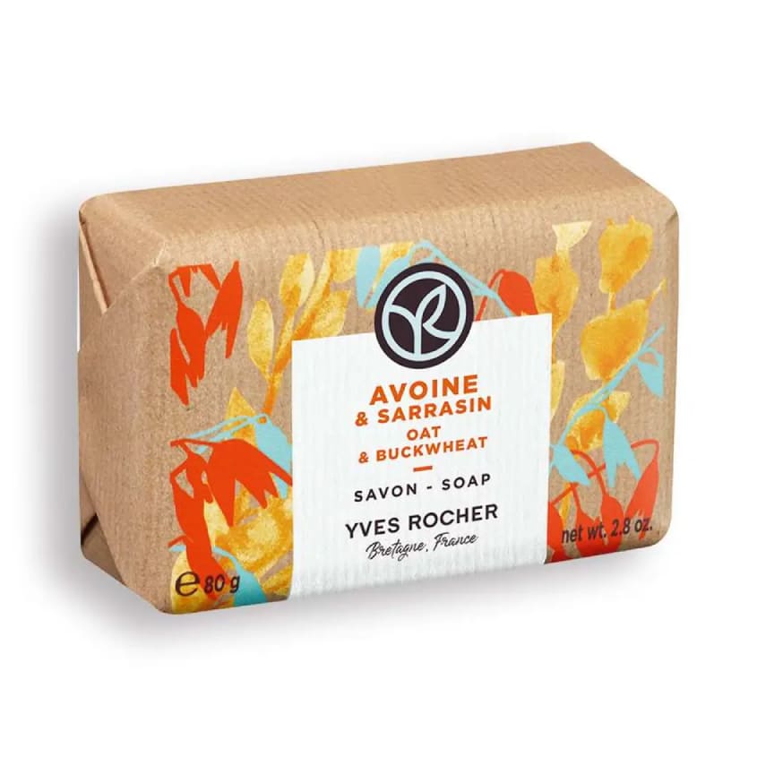 YVES ROCHER SOAP OAT MILK & BUCKWHEAT 80G – online store