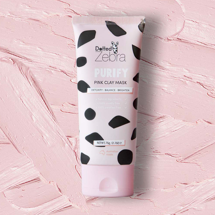 DOTTED ZEBRA PINK CLAY MASK 75G – photo 5
