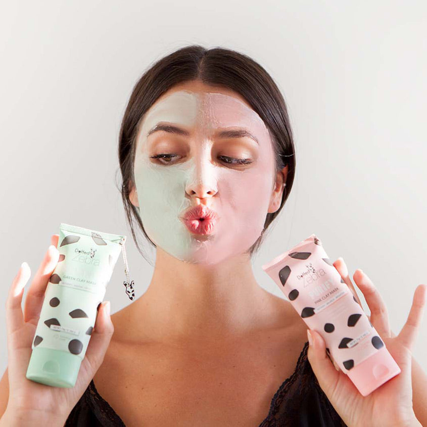 DOTTED ZEBRA PINK CLAY MASK 75G – photo 7