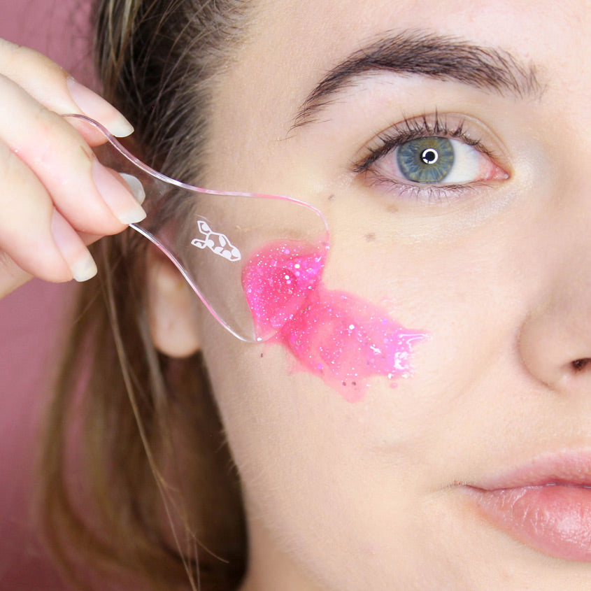 Face Mask with Glitter