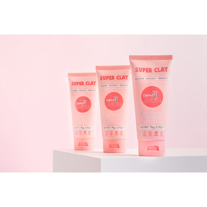 SUPER CLAY AUSTRALIAN PINK CLAY MASK 75G